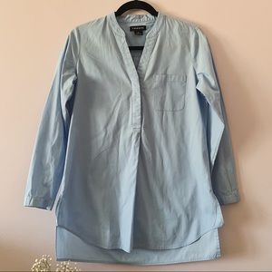 Blue Trouve Popover Shirt